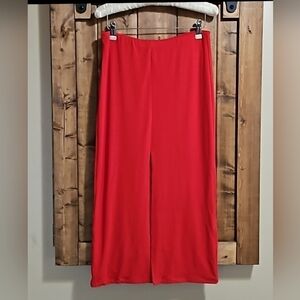 Aritzia Wilfred Free Aina Red Pencil Midi Skirt M NWOT
